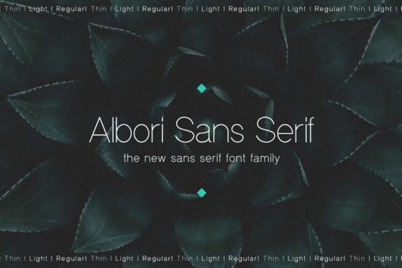 Albori: A Sans Serif Font for Strong Brand Identity