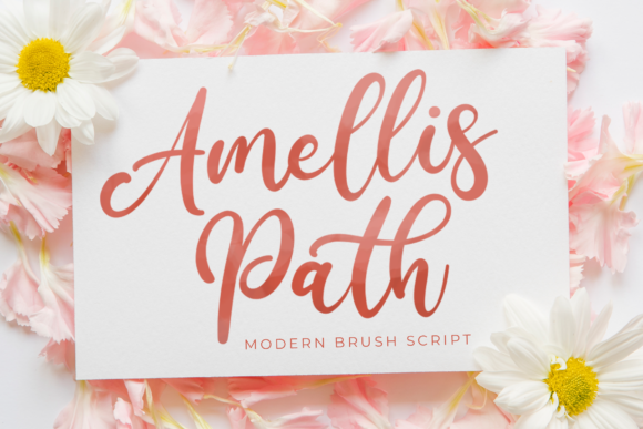 Amellis Path: A Handwritten Font for Campaigns