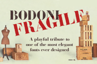 Bodoni Fragile: A Serif Font for Elegant Web Design