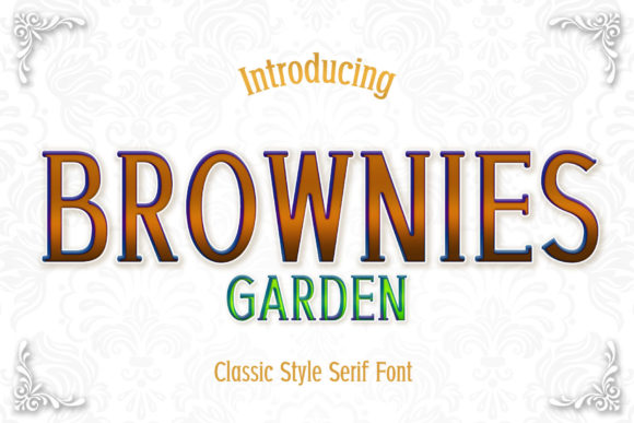 Brownies Garden: A Serif Font for Editorial Calm