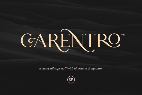 Carentro: The Serif Font for Scroll-Stopping Design
