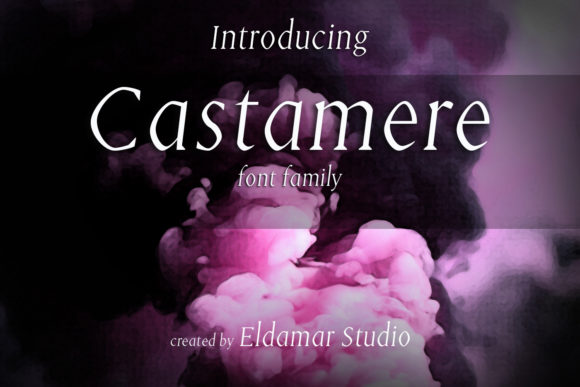 Castamere: An Elegant Serif Font for Editorial Design