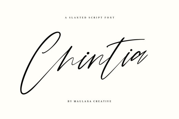 Chintia Font: Elegant Script for Makers