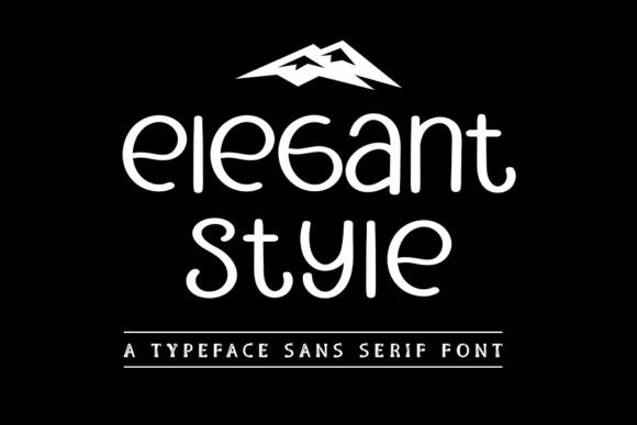 Elegant Style: A Minimal Sans Serif Font for Modern Web Design