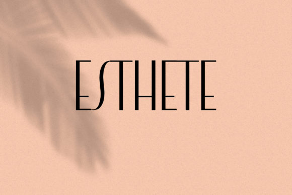Esthete: A Refined Sans Serif for Editorial Design