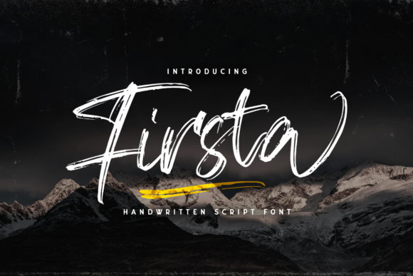 Firsta Font: Elevating Web Design with Elegant Script