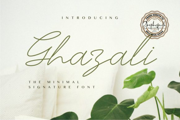 Ghazali: A Modern Script Typeface for Web Design