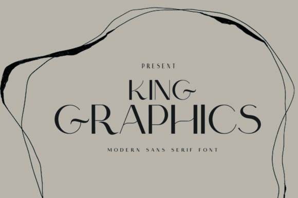 King Graphics: A Refined Sans Serif Font for Editorial Design