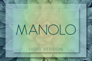 Manolo Light: A Refined Sans Serif Typeface