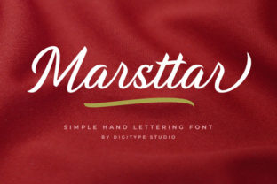 Marsttar: A Script Font for Modern Web Design