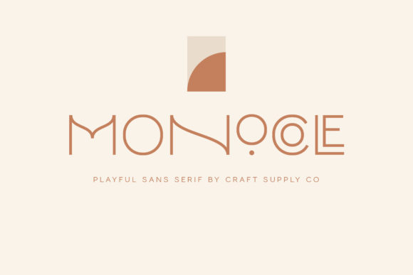 Monocole: A Versatile Sans Serif Font for Branding