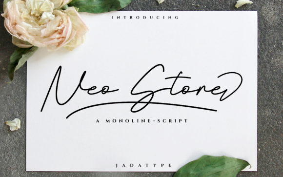 Neo Stone Typeface for Elegant Editorial Design