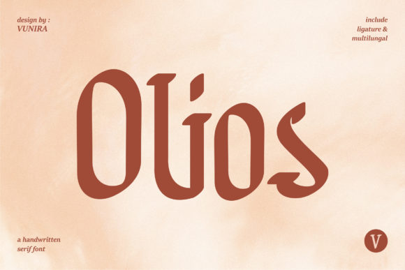 Olios Serif Font: Elegant Editorial Design