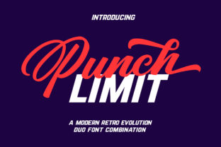 Punch Limit Duo: A Dynamic Typeface for Web Design