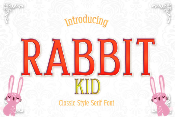 Rabbit Kid: A Serif Font That Elevates Brand Identity