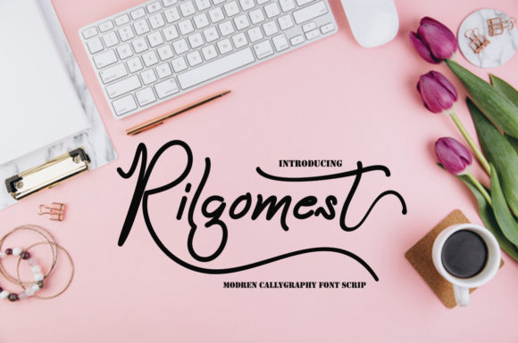 Rilgomest: A Handwritten Font for Branding