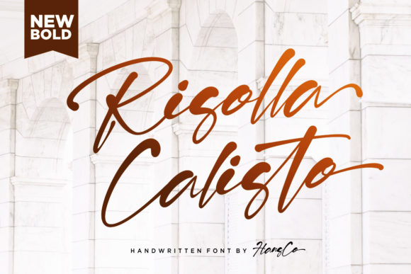 Risolla Calisto: A Dynamic Script Font for Web Design