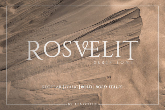 Rosvelit: The Serif Font That Elevates Brand Identity