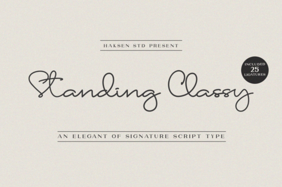 Standing Classy: A Handwritten Font for Editorial Design