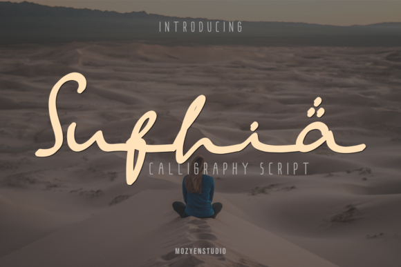 Sufhia: An Elegant Script Font for Makers