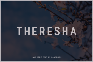 Theresha: A Clean Sans Serif Typeface for Modern Web Design